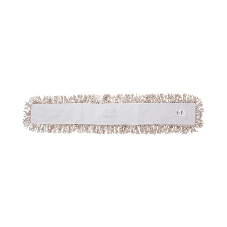 BOARDWALK Industrial Dust Mop Head, Hygrade Cotton, 48 x 5, White (BWK1348)