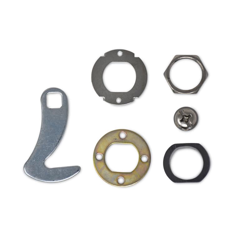 RUBBERMAID COMMERCIAL PROD. Plaza Container Replacement Parts, Keyed Cam Lock Kit with Two Keys (SGSFG3964L60000) thumbnail 3