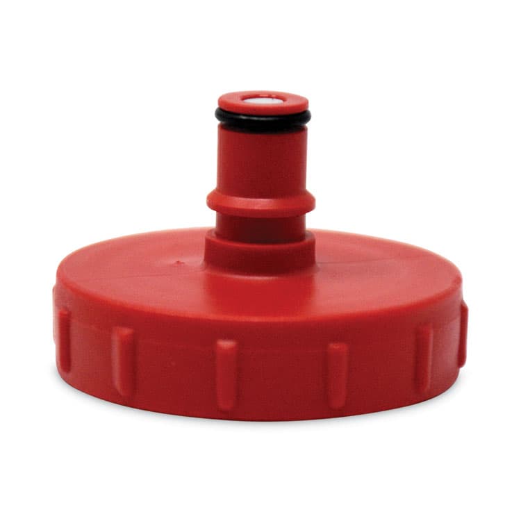 RUBBERMAID COMMERCIAL PROD. HYGEN PULSE Cleaning System Replacement Bottle Cap, Plastic, 2" Diameter x 1.75" h, Red (SGSFGQ969L10000) thumbnail 2