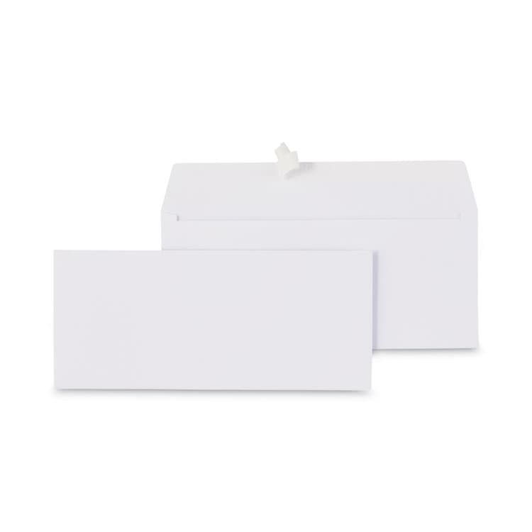 UNIVERSAL OFFICE PRODUCTS Peel Seal Strip Business Envelope, #9, Square Flap, Self-Adhesive Closure, 3.88 x 8.88, White, 500/Box (UNV36001)
