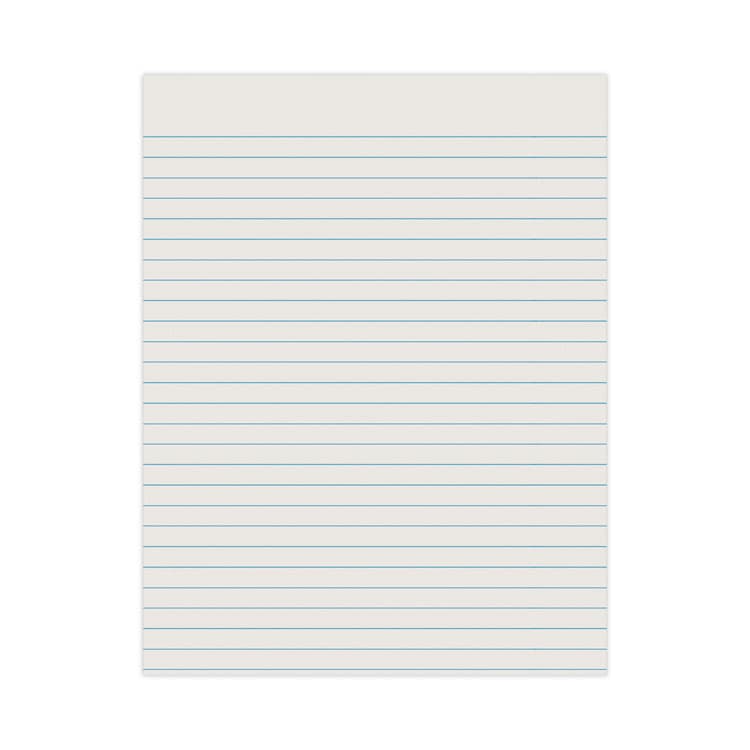 PACON CORPORATION Ruled Newsprint Paper, 3/8" Short Rule, 8.5 x 11, 500/Pack (PAC2603)