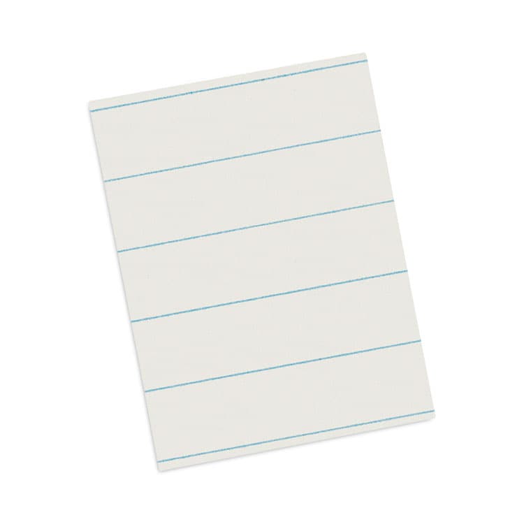 PACON CORPORATION Ruled Newsprint Paper, 3/8" Short Rule, 8.5 x 11, 500/Pack (PAC2603) thumbnail 3