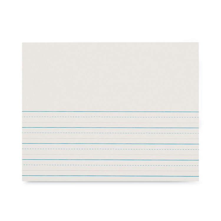 PACON CORPORATION Multi-Program Picture Story Paper, 30 lb Bond Weight, 5/8" Long Rule, One-Sided, 8.5 x 11, 500 Sheets/Ream (PAC2691)