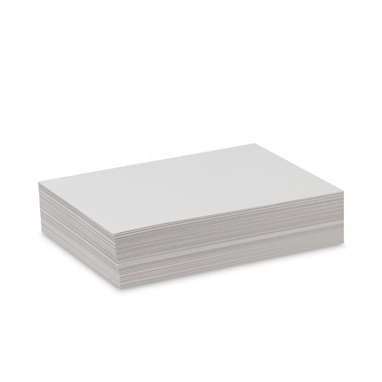 PACON CORPORATION White Drawing Paper, 47 lb Text Weight, 12 x 18, Pure White, 500/Ream (PAC4742)