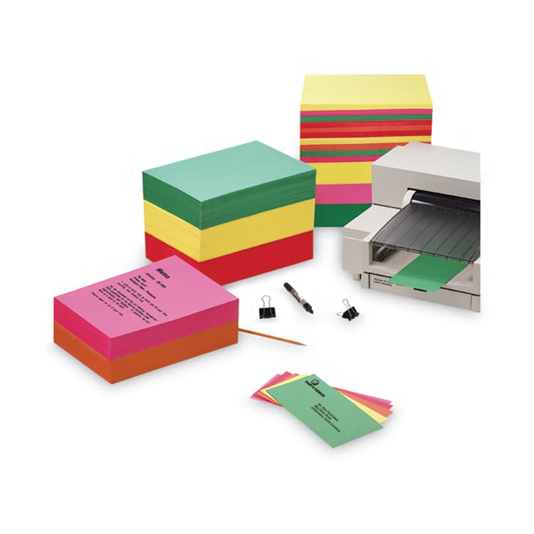 PACON CORPORATION Array Colored Bond Paper, 24 lb Bond Weight, 8.5 x 11, Assorted Bright Colors, 500/Ream (PAC101105) thumbnail 3