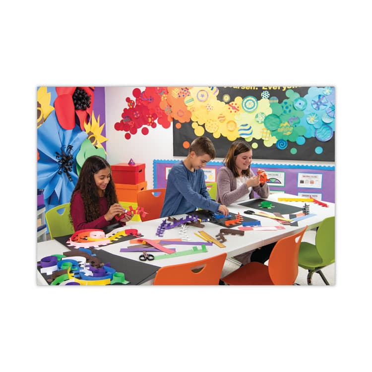 PACON CORPORATION Tru-Ray Construction Paper, 76 lb Text Weight, 12 x 18, Assorted Standard Colors, 50/Pack (PAC103063) thumbnail 4