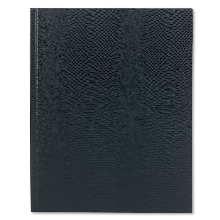 REDIFORM OFFICE PRODUCTS Executive Notebook with Ribbon Bookmark, 1-Subject, Medium/College Rule, Blue Cover, (75) 11 x 8.5 Sheets (REDA1082)