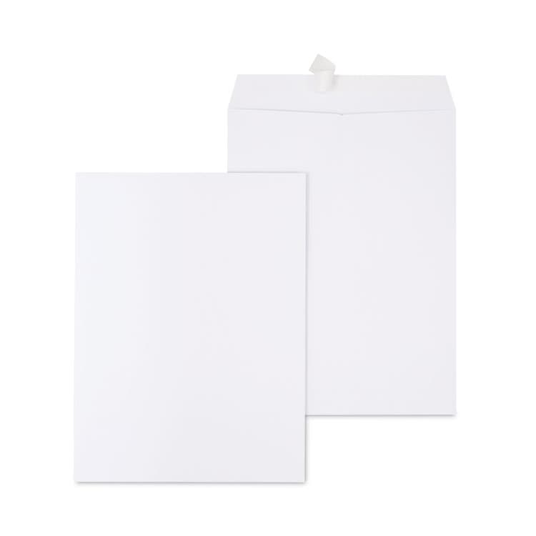 UNIVERSAL OFFICE PRODUCTS EasyClose Catalog Envelope, #10 1/2, Square Flap, Self-Adhesive Closure, 9 x 12, White, 250/Box (UNV44101) thumbnail 4
