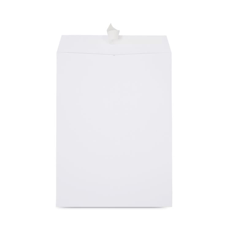 UNIVERSAL OFFICE PRODUCTS EasyClose Catalog Envelope, #10 1/2, Square Flap, Self-Adhesive Closure, 9 x 12, White, 250/Box (UNV44101) thumbnail 2