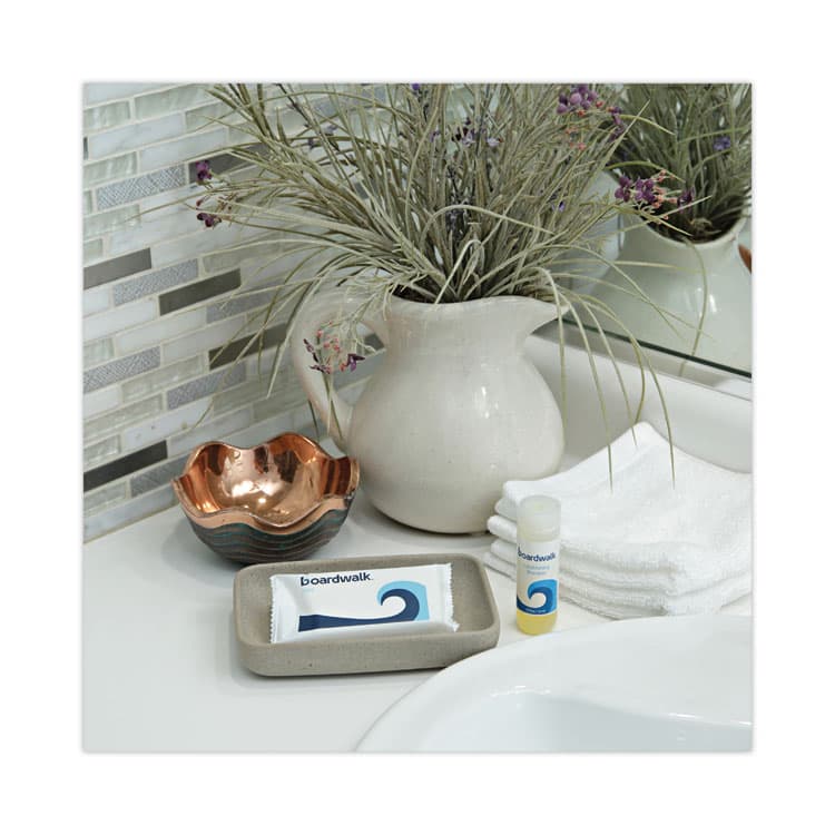 BOARDWALK Face and Body Amenity Soap, Paper Wrapped, Floral Scent, # 3 Bar, 144/Carton (BWKNO3SOAP) thumbnail 4