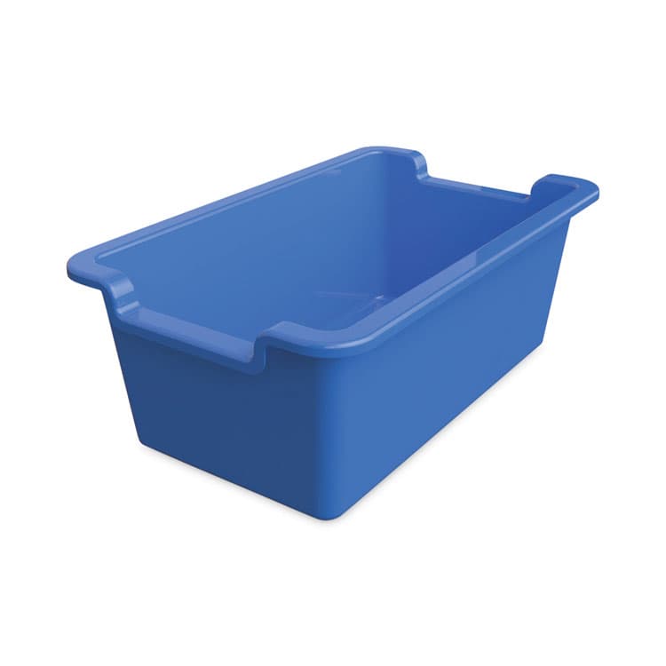 DEFLECTO CORPORATION Antimicrobial Rectangle Storage Bin, Blue (DEF39510BLU) thumbnail 2