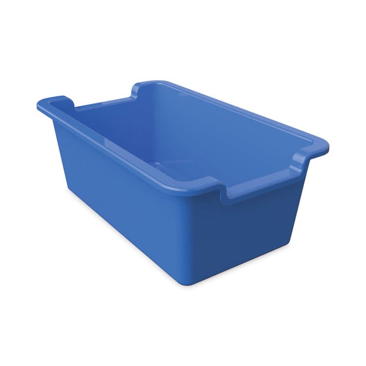 DEFLECTO CORPORATION Antimicrobial Rectangle Storage Bin, Blue (DEF39510BLU)