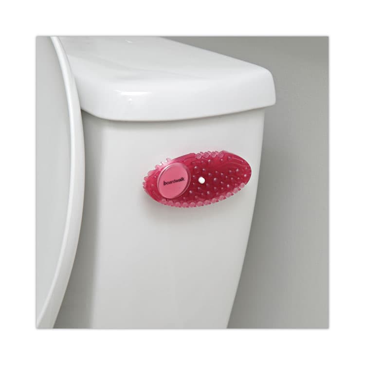 BOARDWALK Curve Solid Air Freshener, Spiced Apple, Red, 10/Box (BWKCURVESAP) thumbnail 4