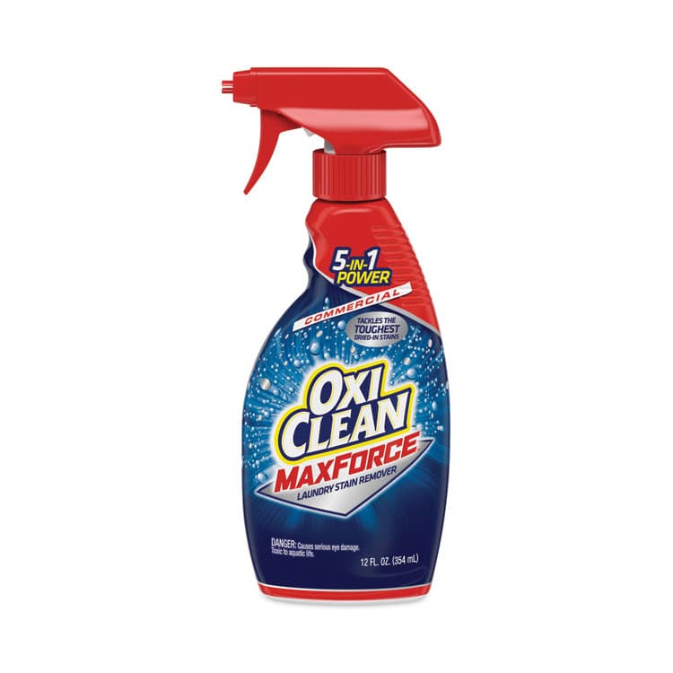 CHURCH & DWIGHT CO., Max Force Laundry Stain Remover, 12 oz Spray Bottle (CDC5703700070EA)