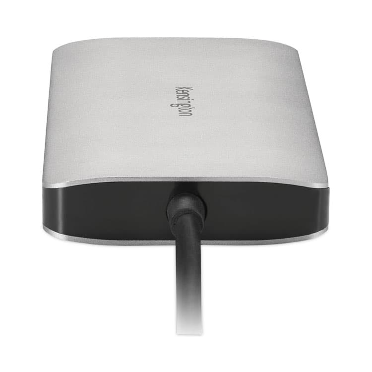 KENSINGTON UH1400P USB-C 8-in-1 Driverless Mobile Hub, Gray (KMWK33820WW) thumbnail 2
