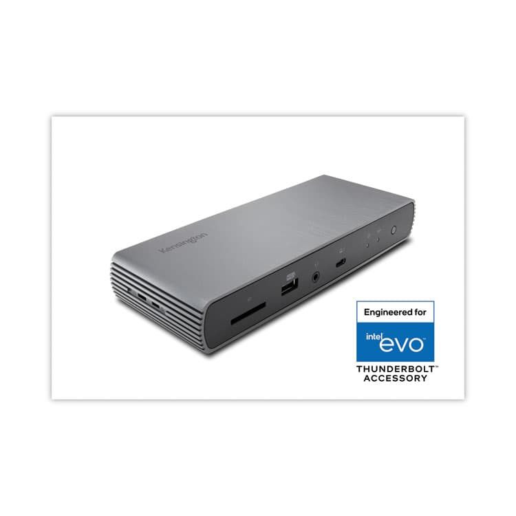 KENSINGTON SD5700T Thunderbolt 4 Dual 4K Docking Station, Gray (KMWK35175NA) thumbnail 4