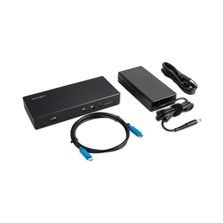 KENSINGTON SD4850P USB-C 10 Gbps Dual Video Driverless Docking Station, Black (KMWK34115NA) thumbnail 4