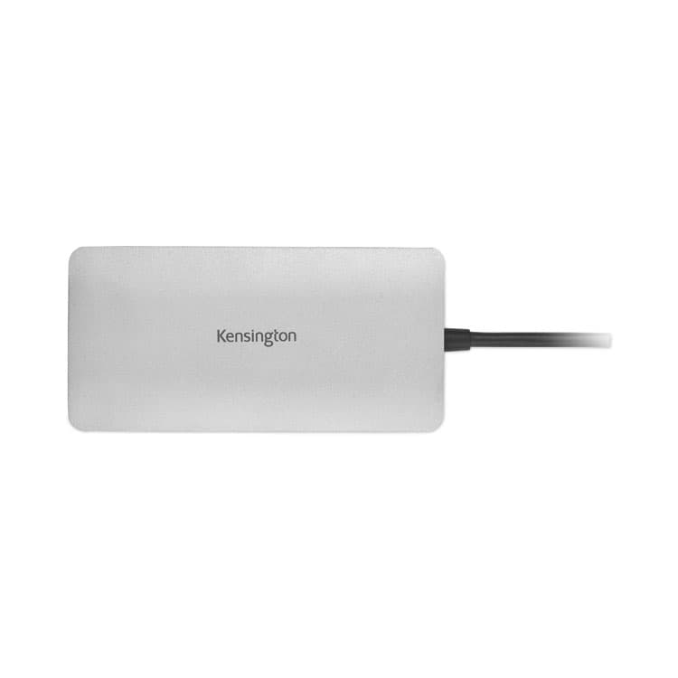 KENSINGTON UH1400P USB-C 8-in-1 Driverless Mobile Hub, Gray (KMWK33820WW)