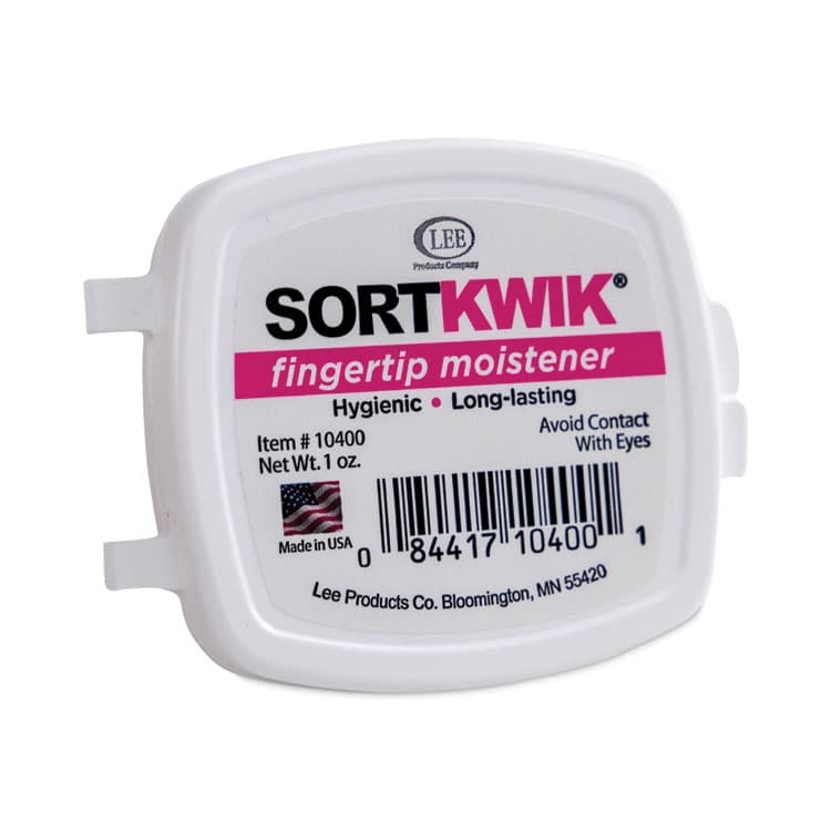 LEE PRODUCTS COMPANY Sortkwik Fingertip Moisteners, 1 oz, Pink (LEE10400) thumbnail 4
