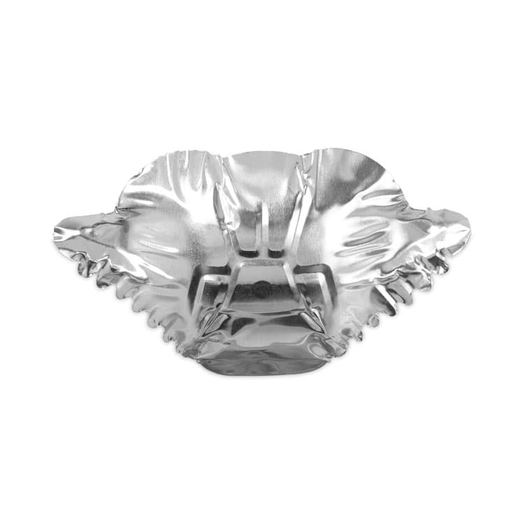 AMERCAREROYAL Crab Shell-Economy, 2.7 x 4.88 x 0.71, Silver, Aluminum, 250/Pack, 4 Packs/Carton (RPPL7EP)