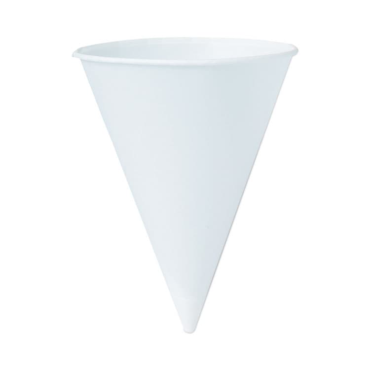 DART Cone Water Cups, ProPlanet Seal, 8 oz, Paper, White, 250/Bag, 10 Bags/Carton (SCC8RB)