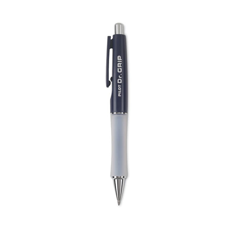 PILOT CORP. OF AMERICA Dr. Grip Ballpoint Pen, Retractable, Medium 1 mm, Blue Ink, Navy Barrel (PIL36101)