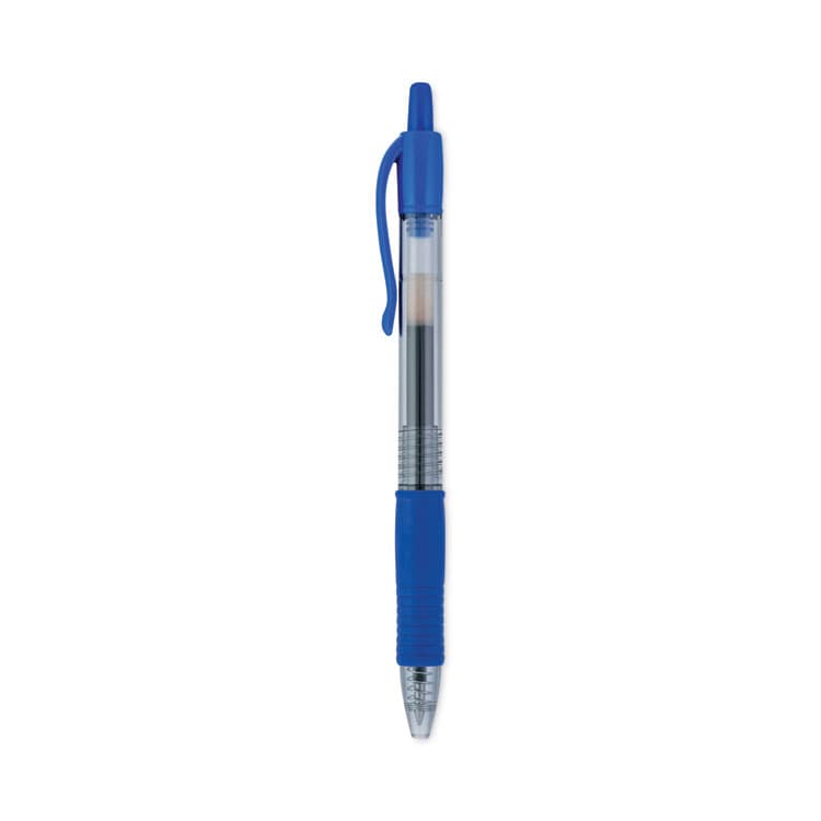 PILOT CORP. OF AMERICA G2 Premium Gel Pen Convenience Pack, Retractable, Extra-Fine 0.38 mm, Blue Ink, Smoke/Blue Barrel, Dozen (PIL31278) thumbnail 4