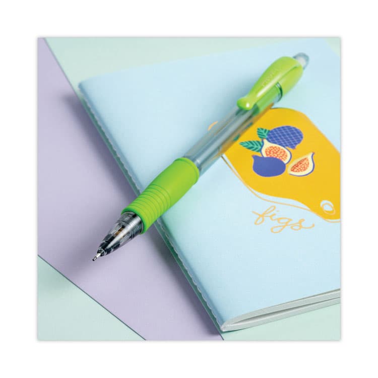 PILOT CORP. OF AMERICA G2 Mechanical Pencil, 0.7 mm, HB (#2), Black Lead, Assorted Barrel Colors, 5/Pack (PIL31776) thumbnail 4