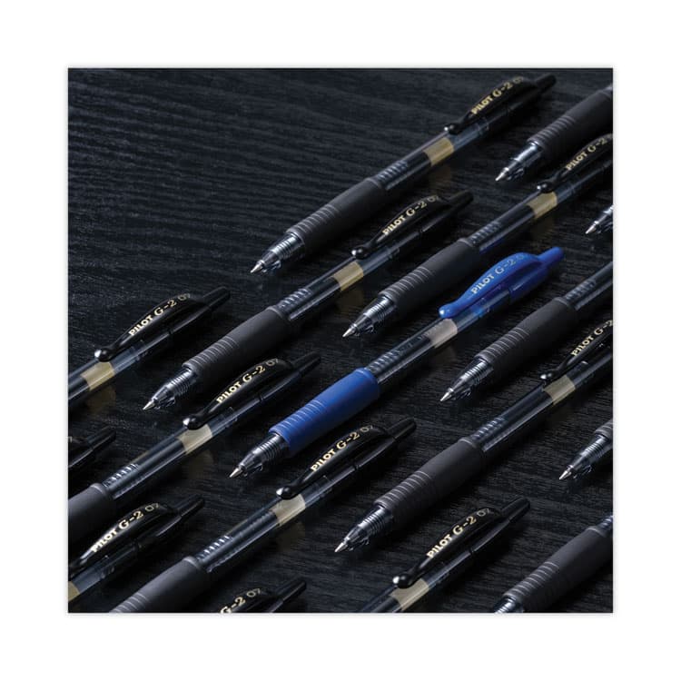 PILOT CORP. OF AMERICA G2 Premium Gel Pen, Retractable, Fine 0.7 mm, Assorted Ink and Barrel Colors, 3/Pack (PIL31023) thumbnail 4
