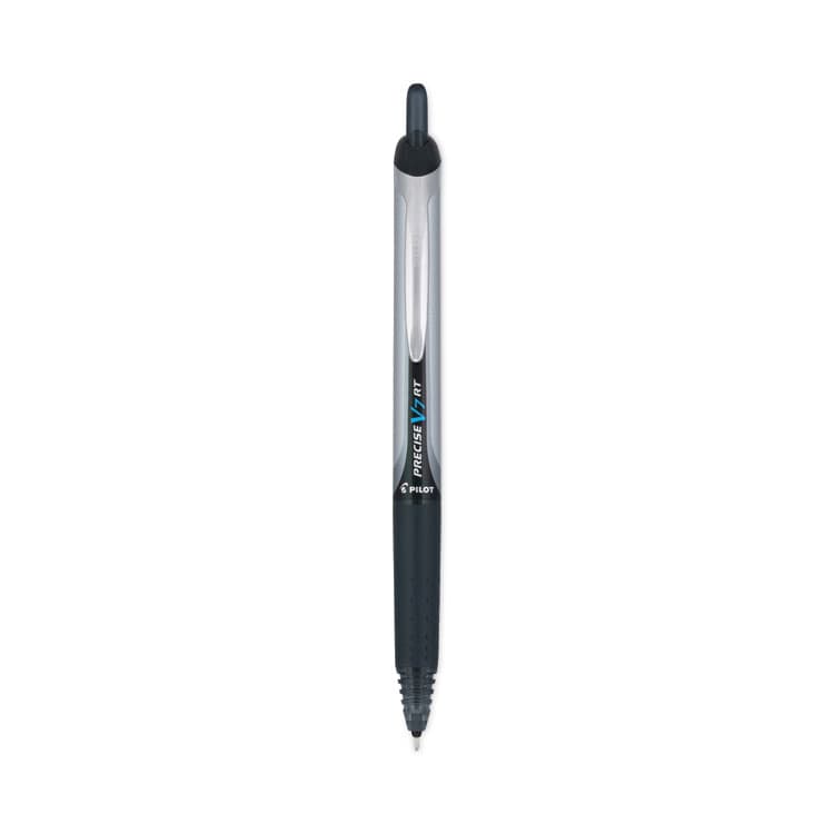 PILOT CORP. OF AMERICA Precise V7RT Rollerball Pen, Retractable, Fine 0.7 mm, Black Ink, Black Barrel (PIL26067) thumbnail 3