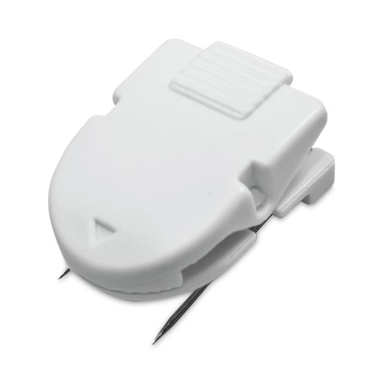 ADVANTUS CORPORATION Wall Clips for Fabric Panels, 40 Sheet Capacity, White, 4/Pack (AVT75300)