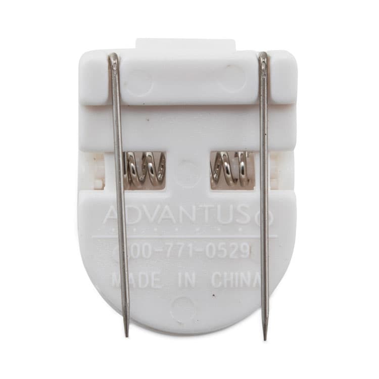 ADVANTUS CORPORATION Wall Clips for Fabric Panels, 40 Sheet Capacity, White, 4/Pack (AVT75300) thumbnail 4