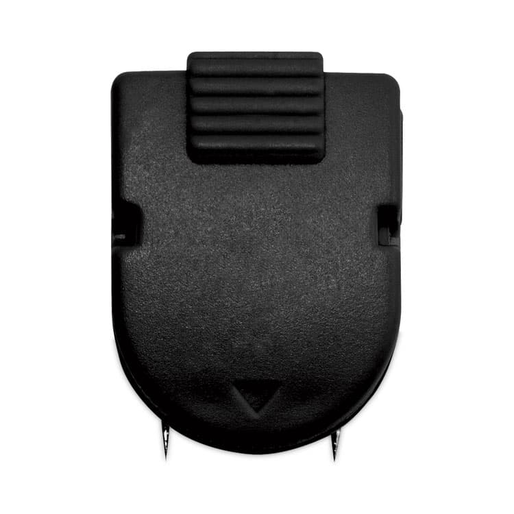 ADVANTUS CORPORATION Wall Clips for Fabric Panels, 40 Sheet Capacity, Black, 20/Box (AVT75344)