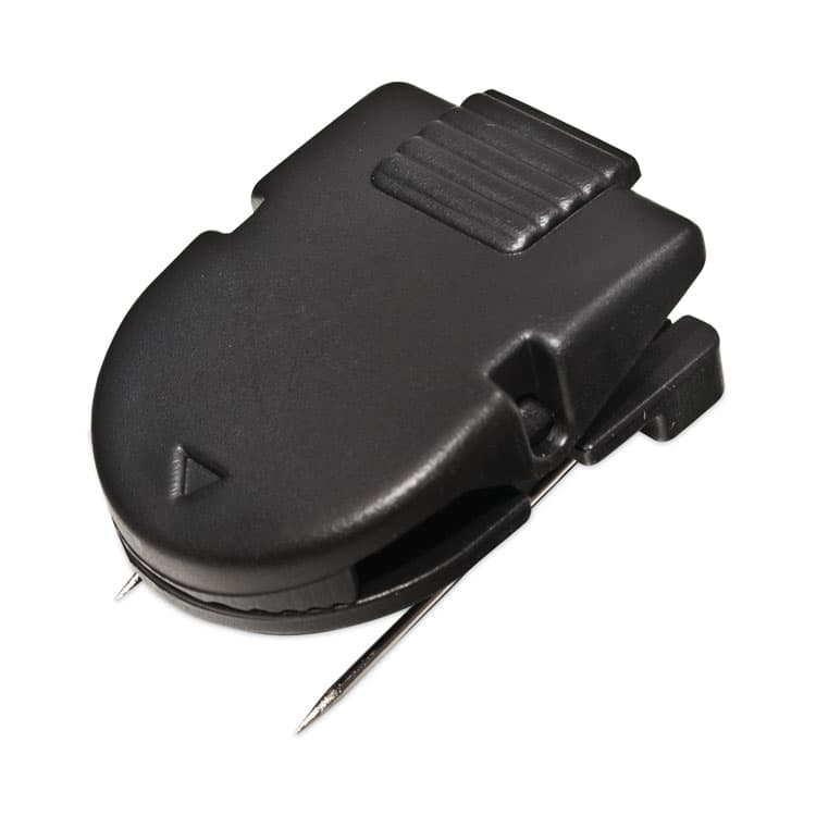 ADVANTUS CORPORATION Wall Clips for Fabric Panels, 40 Sheet Capacity, Black, 20/Box (AVT75344) thumbnail 2