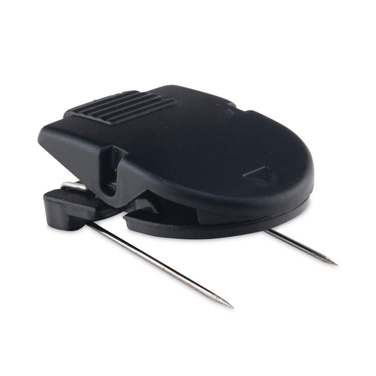 ADVANTUS CORPORATION Wall Clips for Fabric Panels, 40 Sheet Capacity, Black, 20/Box (AVT75344) thumbnail 3