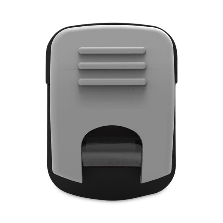 ADVANTUS CORPORATION Grip-A-Clip Magnetic/Adhesive Clips, 0.13" Jaw Capacity, Gray, 10/Box (AVT91172)