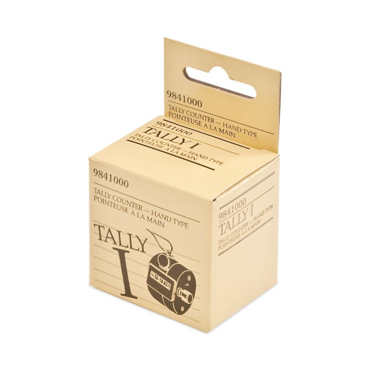 ADVANTUS CORPORATION Tally I Hand Model Tally Counter, Registers 0-9999, Chrome (AVT9841000) thumbnail 4