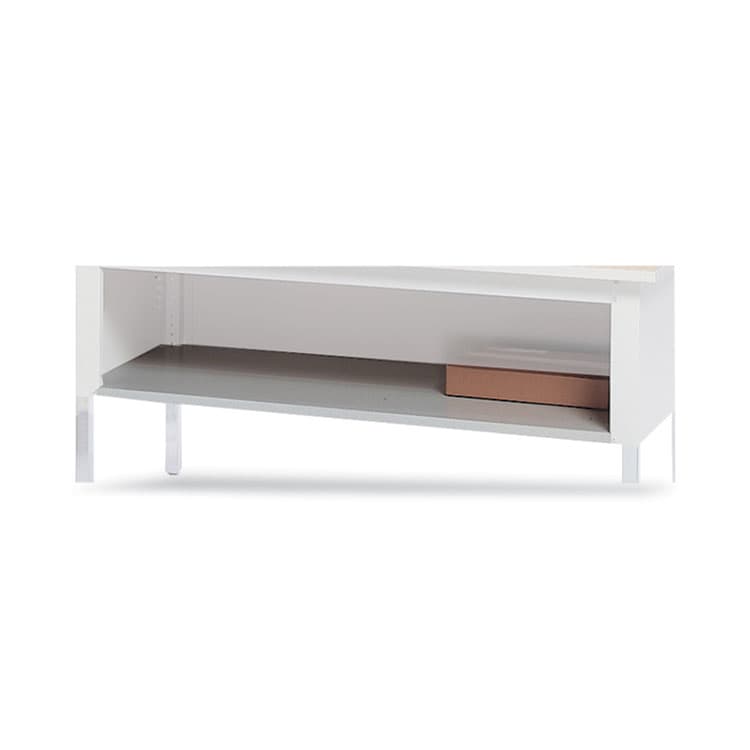 SAFCO PRODUCTS Kwik-File Mailflow-To-Go Shelf for 60" Wide Table, 56w x 25.5d, Pebble Gray (MLNSLF60PG) thumbnail 2