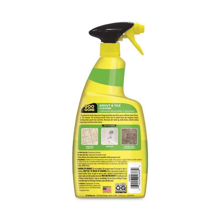 WEIMAN Grout and Tile Cleaner, Citrus Scent, 28 oz Trigger Spray Bottle (WMN2054AEA) thumbnail 2