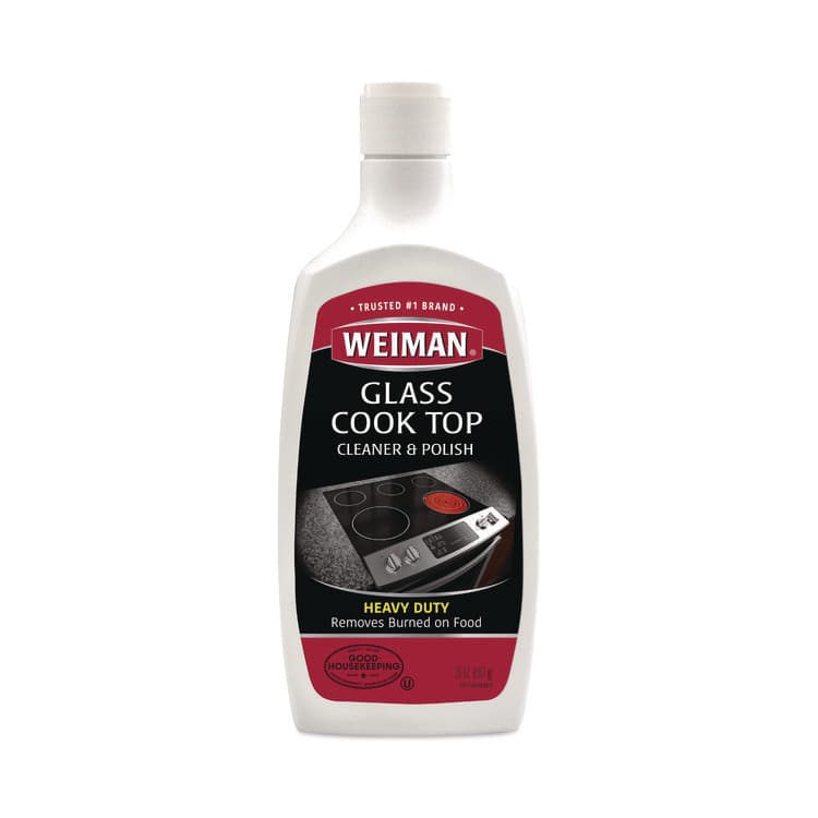 WEIMAN Glass Cook Top Cleaner and Polish, 20 oz, Squeeze Bottle, 6/CT (WMN137) thumbnail 2