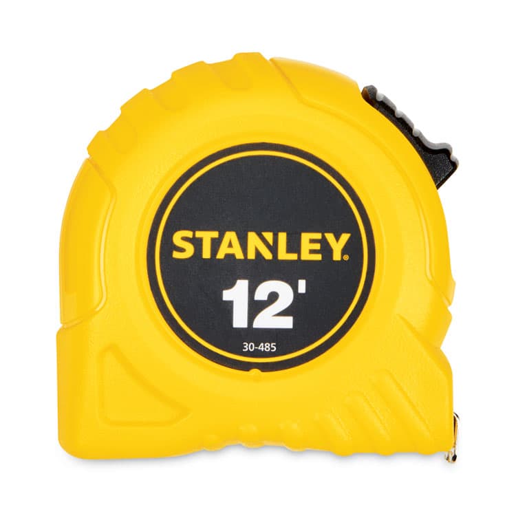 STANLEY BOSTITCH Power Return Tape Measure with Belt Clip, 0.5 x 12 ft, Yellow (BOS30485) thumbnail 4