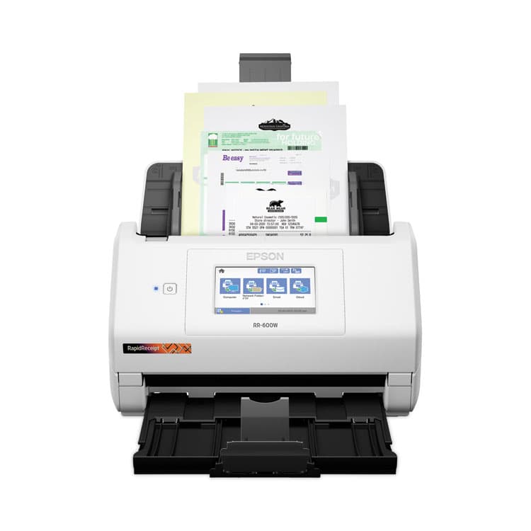 EPSON AMERICA, . RapidReceipt RR-600W Scanner, Scans Up to 8.5 x 240, 600 dpi Optical Resolution (EPSB11B258202SE) thumbnail 2