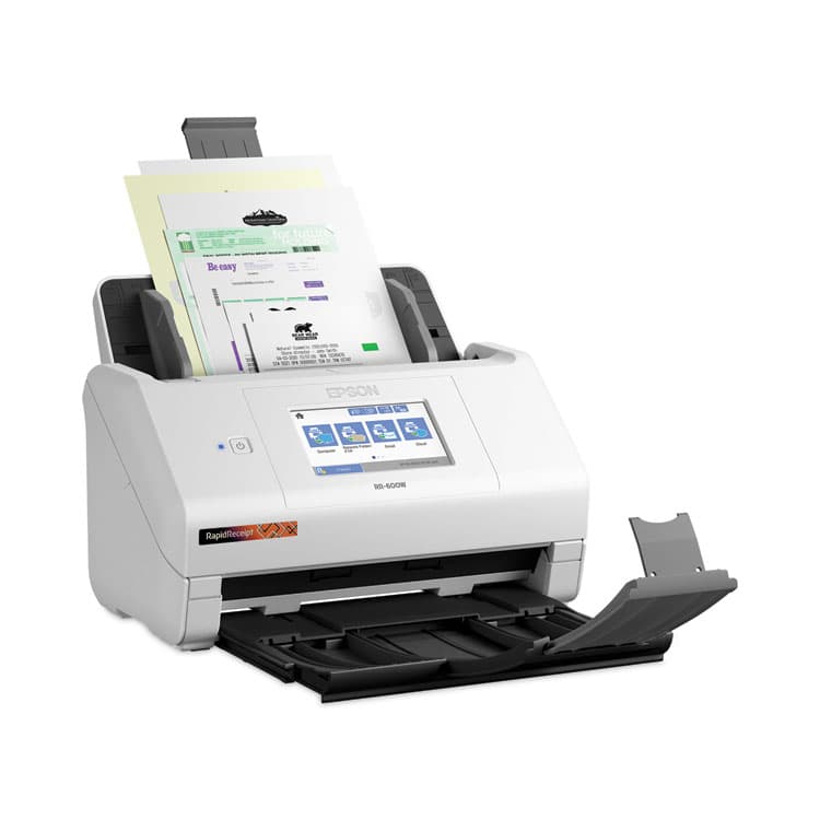 EPSON AMERICA, . RapidReceipt RR-600W Scanner, Scans Up to 8.5 x 240, 600 dpi Optical Resolution (EPSB11B258202SE) thumbnail 4
