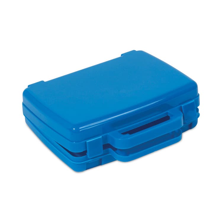 DEFLECTO CORPORATION Little Artist Antimicrobial Storage Case, Blue (DEF39506BLU) thumbnail 4