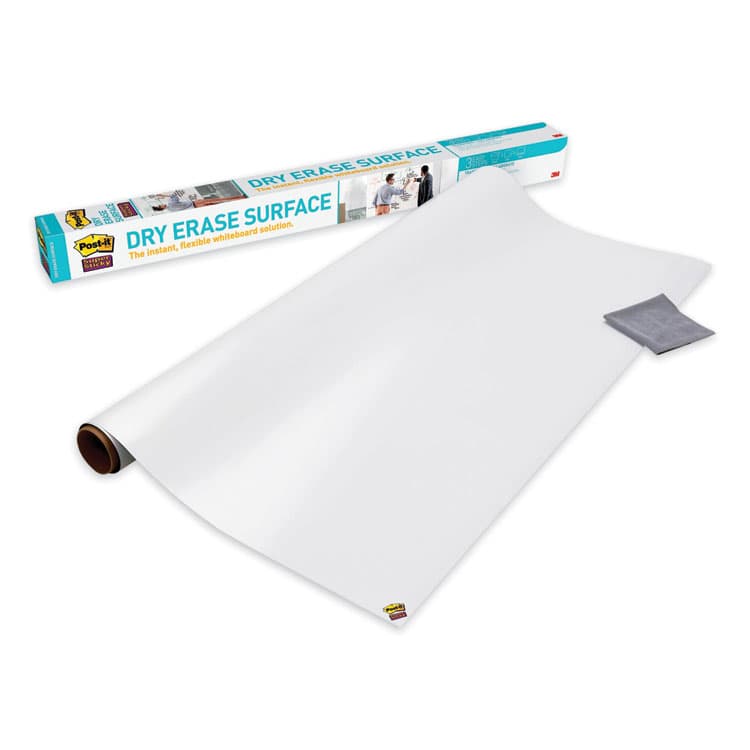 3M/COMMERCIAL TAPE DIV. Dry Erase Surface, Laminate Film, 96" x 7 mil x 48", White (MMMDEF8X4) thumbnail 2
