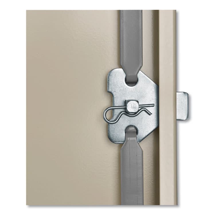 TENNSCO Janitorial Cabinet, 36w x 18d x 64h, Putty (TNNJAN6618DHPY) thumbnail 3