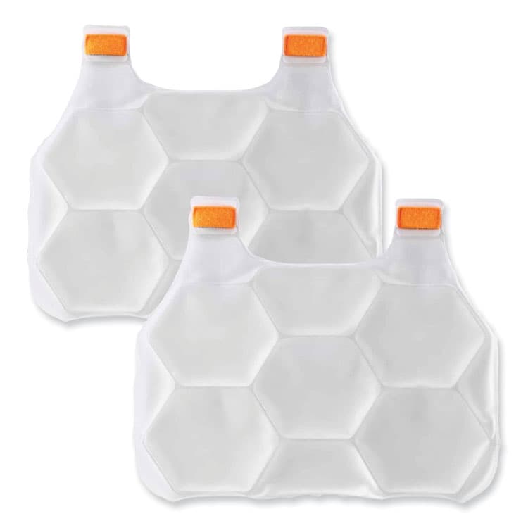 ERGODYNE CORPORATION Chill-Its 6220 Phase Change Cooling Vest Charge Packs, Large/X-Large, 18 x 14.75, 2/Pack (EGO12202) thumbnail 2