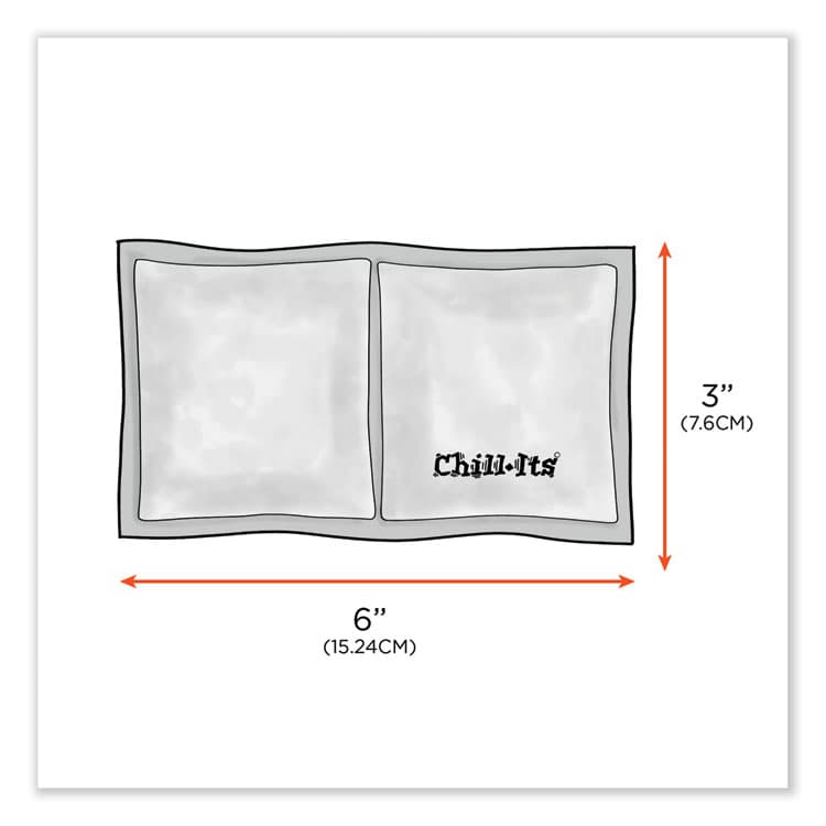 ERGODYNE CORPORATION Chill-Its 6283 Rechargeable Phase Change Ice Pack, 6 x 3 (EGO12213) thumbnail 4