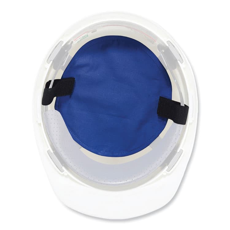 ERGODYNE CORPORATION Chill-Its 6715 Hard Hat Cooling Pad - Polymers, 7 x 6.5, Blue (EGO12337)