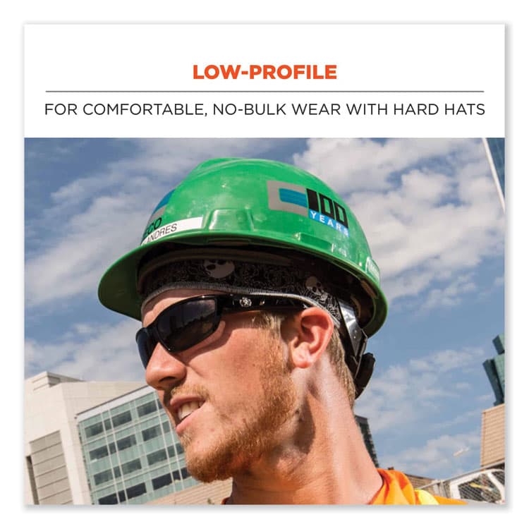 ERGODYNE CORPORATION Chill-Its 6605 High-Performance Terry Cloth Sweatband, Cotton Terry Cloth, One Size Fits Most, Lime (EGO12431) thumbnail 4